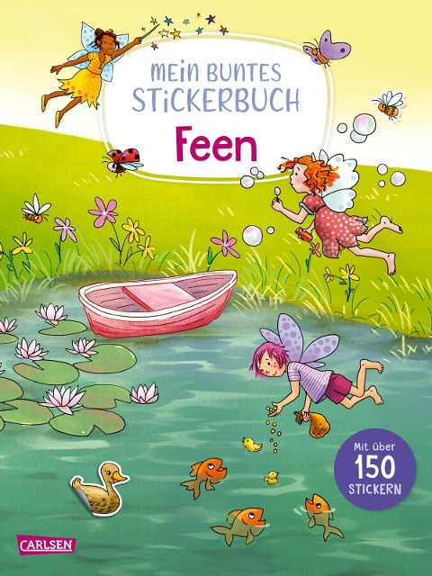 Mein buntes Stickerbuch: Feen - Laura Leintz