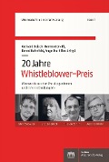Cover-Bild zum Titel '20 Jahre Whistleblower-Preis' von ''