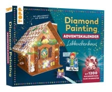 Cover-Bild zum Titel 'Diamond Painting Adventskalender Lebkuchenhaus. Mit Material und Werkzeug' von 'Mimi Hecher'