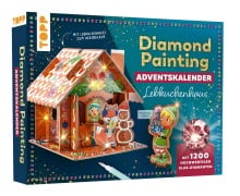 Cover-Bild zum Titel 'Diamond Painting Adventskalender Lebkuchenhaus. Mit Material und Werkzeug' von 'Mimi Hecher'