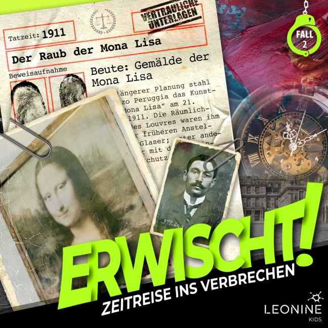 Folge 02: Der Raub der Mona Lisa - Wolfgang Adenberg