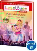 Cover-Bild zum Titel 'Leselöwen 1. Klasse - Plötzlich berühmt' von 'Katja Richert'