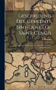 Cover-Bild zum Titel 'Geschiedenis Der Gemeente Sint-denijs Of Saint-genois' von 'S. Deseure'