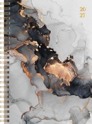 Cover-Bild zum Titel 'rido/idé 7021407017 Buchkalender Premium Young Line 2027 "Marble" A5, Papier' von ''