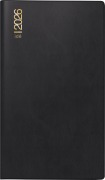 rido/idé 7040302906 | Taschenkalender Mod. TM 12 2026 | A6, Kunststoff, schwarz - 