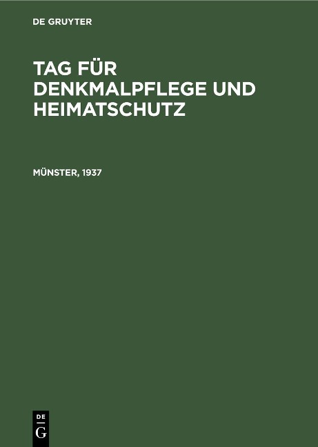 Münster, 1937 - 