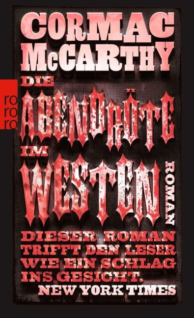 Die Abendröte im Westen - Cormac McCarthy