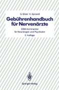 Cover-Bild zum Titel 'Gebührenhandbuch für Nervenärzte' von 'K. Sproedt, G. Sitzer'
