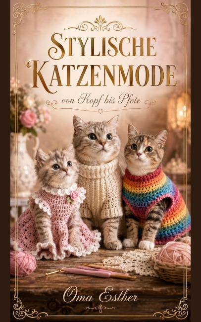 Das große Häkelbuch für Katzenkleidung - Oma Esther