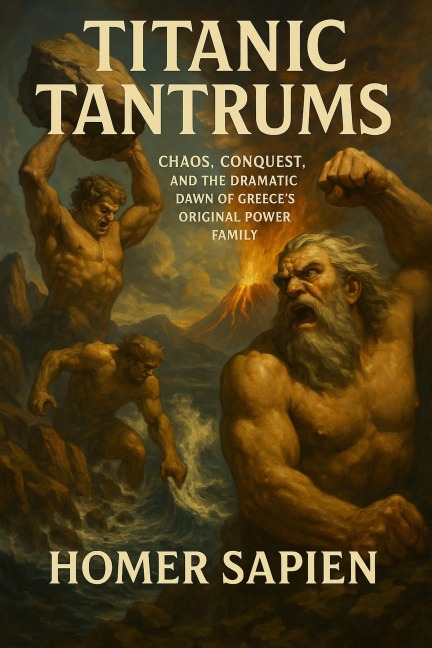 Titanic Tantrums: Chaos, Conquest, and the Dramatic Dawn of Greece's Original Power Family - Scott Markham, Homer Sapien