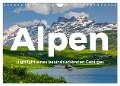 Alpen - Highlight eines beeindruckenden Gebirges (Wandkalender 2024 DIN A4 quer), CALVENDO Monatskalender - M. Scott