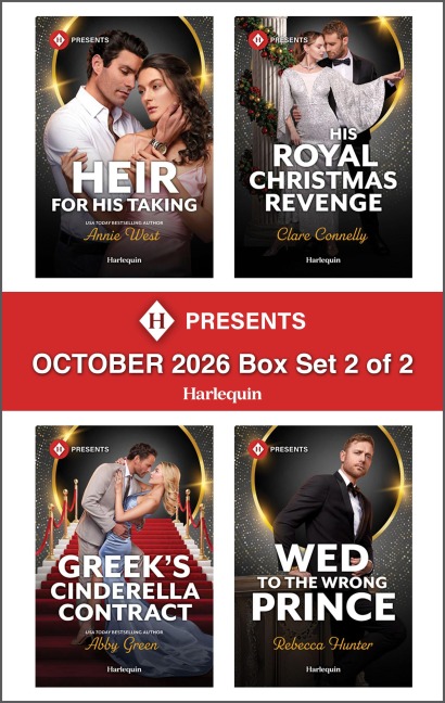 Harlequin Presents October 2026 - Box Set 2 of 2 - Annie West, Clare Connelly, Rebecca Hunter, Abby Green