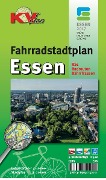 Essen  Fahrradstadtplan, KVplan, Radkarte/Wanderkarte/Stadtplan, 1:20.000 / 1:10.000 - 