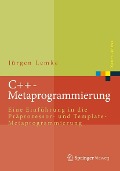 Cover-Bild zum Titel 'C++-Metaprogrammierung' von 'Jürgen Lemke'