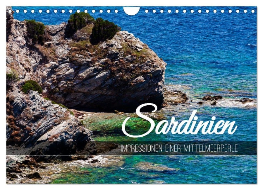Sardinien - Impressionen Einer Mittelmeerperle (Wandkalender 2026 DIN A4 quer), CALVENDO Monatskalender - Sonja Schlichter