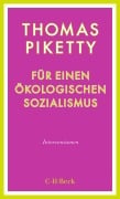 Cover-Bild zum Titel 'Für einen ökologischen Sozialismus' von 'Thomas Piketty'