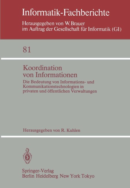 Koordination von Informationen - 