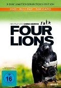 Cover-Bild zum Titel 'Four Lions' von 'Jesse Armstrong, Christopher Morris, Sam Bain, Simon Blackwell'