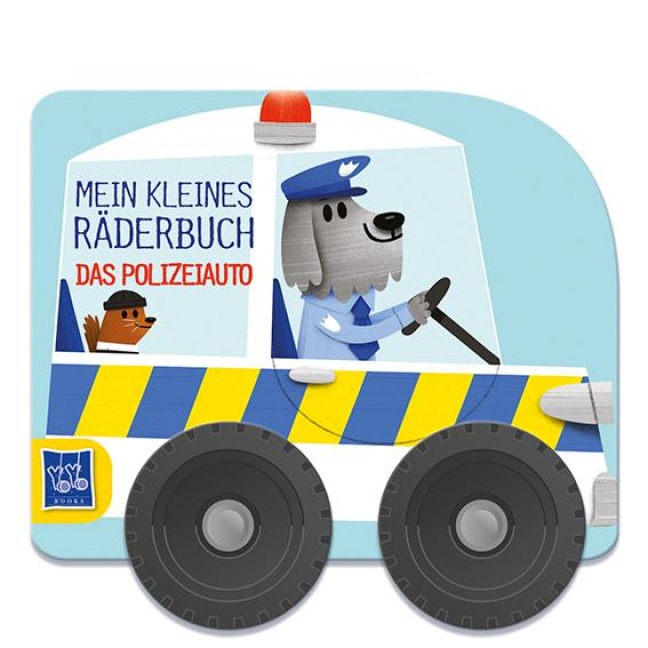 Mein kleines Räderbuch - Das Polizeiauto -