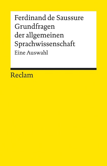Grundfragen der allgemeinen Sprachwissenschaft - Ferdinand de Saussure