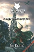 Cover-Bild zum Titel 'Einsamer Wolf 01 - Flucht aus dem Dunkeln' von 'Joe Dever'