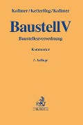 Cover-Bild zum Titel 'Baustellenverordnung (BaustellV)' von 'Norbert Kollmer, Dimitri Ketterling, Gero Kollmer'