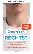 Cover-Bild zum Titel 'Generation rechts?' von 'Rüdiger Maas'