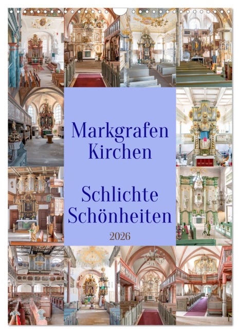 Markgrafenkirchen (Wandkalender 2026 DIN A3 hoch), CALVENDO Monatskalender - Schmidt