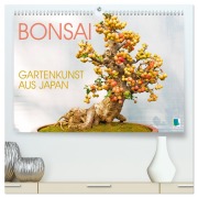 Cover-Bild zum Titel 'Gartenkunst aus Japan: Bonsai (hochwertiger Premium Wandkalender 2026 DIN A2 quer), Kunstdruck in Hochglanz' von 'Calvendo Calvendo'