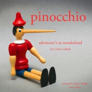 Cover-Bild zum Titel 'Pinocchio's Adventures in Wonderland' von 'Carlo Collodi'