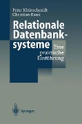 Relationale Datenbanksysteme - Peter Kleinschmidt, Christian Rank