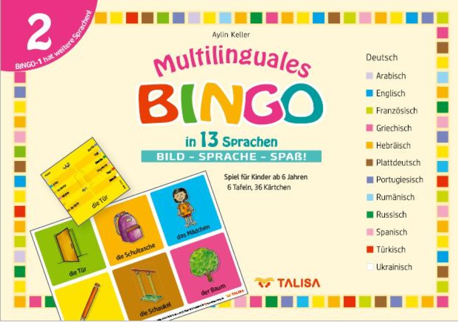 Multilinguales BINGO in 13 Sprachen (Nr.2) - Aylin Keller