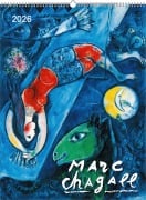 Cover-Bild zum Titel 'Marc Chagall 2026 - Bild-Kalender 42x56 cm - Kunst-Kalender - 5-Farbdruck - Wand-Kalender - Malerei - Alpha Edition' von ''