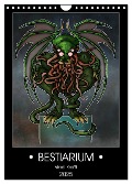 Bestiarium Vladi Krafft (Wandkalender 2025 DIN A4 hoch), CALVENDO Monatskalender - Vladi Krafft