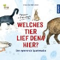 Cover-Bild zum Titel 'Welches Tier lief denn hier?' von 'Svenja Ernsten'