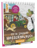 Mein Zauber-Wassermalbuch Bauernhof - Silke Düsener