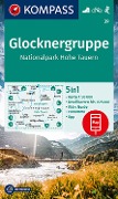 KOMPASS Wanderkarte 39 Glocknergruppe, Nationalpark Hohe Tauern 1:50.000 - 