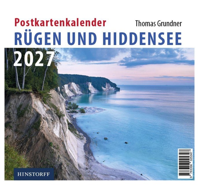 Postkartenkalender Rügen und Hiddensee 2027 - Thomas Grundner