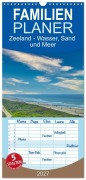 Cover-Bild zum Titel 'Familienplaner 2027 - Zeeland - Wasser, Sand und Meer mit 5 Spalten (Wandkalender, 21 x 45 cm) CALVENDO' von 'Herbert Böck'