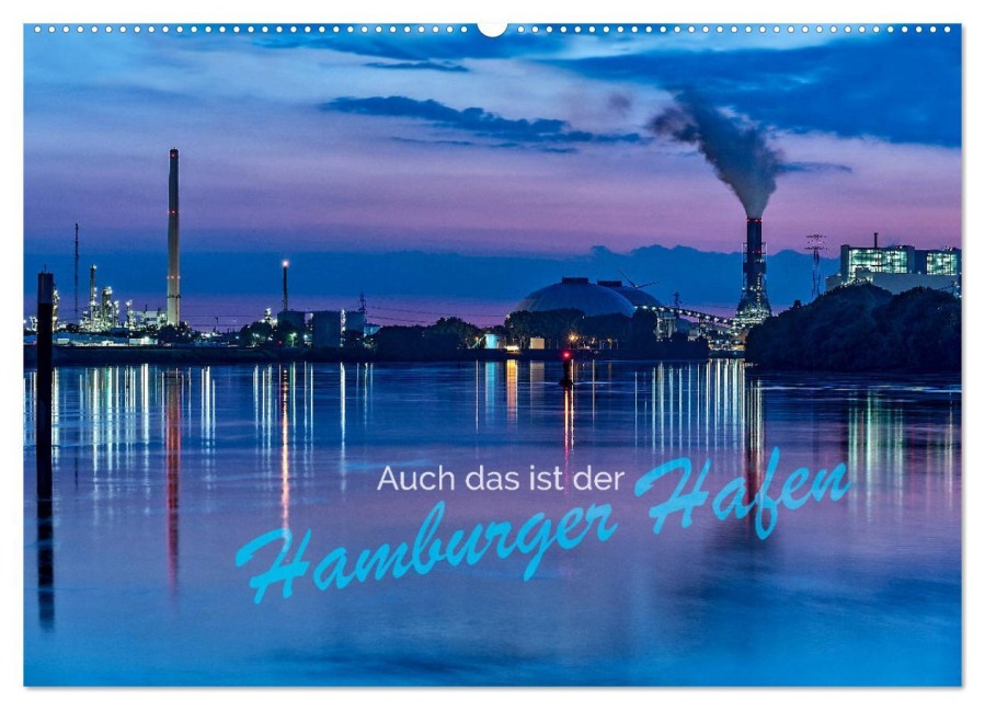 Auch das ist der Hamburger Hafen (Wandkalender 2026 DIN A2 quer), CALVENDO Monatskalender - Jürgen Muß
