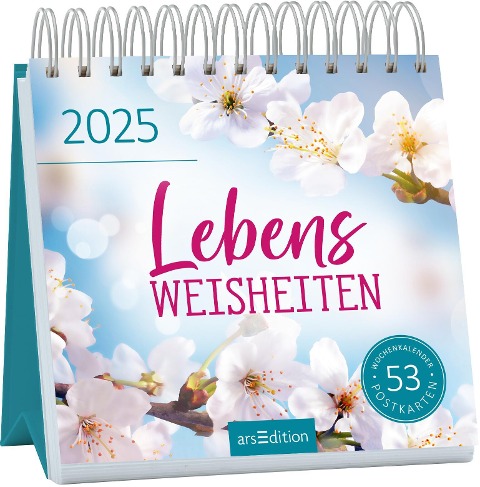 Postkartenkalender Lebensweisheiten 2025 - 