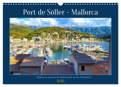 Cover-Bild zum Titel 'Port de Sóller - Mallorca (Wandkalender 2026 DIN A3 quer), CALVENDO Monatskalender' von 'Piera Marlena Büchler'