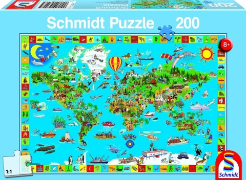 Deine bunte Erde. Puzzle - 