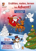 Cover-Bild zum Titel 'Erzählen, malen, lernen  ... im Advent!' von 'Gaby Grosser'