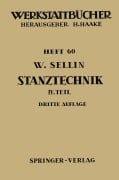 Cover-Bild zum Titel 'Stanztechnik' von 'W. Sellin'