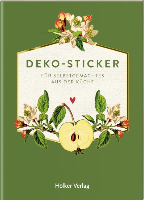 Deko-Sticker, Äpfel (Küchenpapeterie) - 