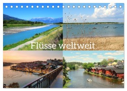 Cover-Bild zum Titel 'Flüsse weltweit (Tischkalender 2026 DIN A5 quer), CALVENDO Monatskalender' von 'M. Gillner'