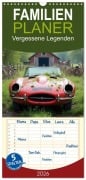 Cover-Bild zum Titel 'Familienplaner 2026 - Vergessene Legenden mit 5 Spalten (Wandkalender, 21 x 45 cm) CALVENDO' von 'Liam Blue'