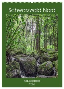 Cover-Bild zum Titel 'Schwarzwald Nord (Wandkalender 2026 DIN A2 hoch), CALVENDO Monatskalender' von 'Klaus Eppele'