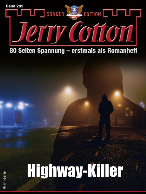 Jerry Cotton Sonder-Edition 285 - Jerry Cotton